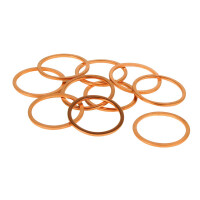 Copper ring for drill bit, 10 pieces